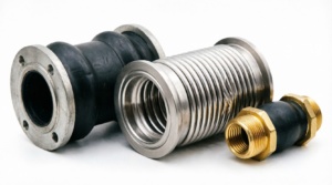 Flexible, universal, and threaded expansion joint